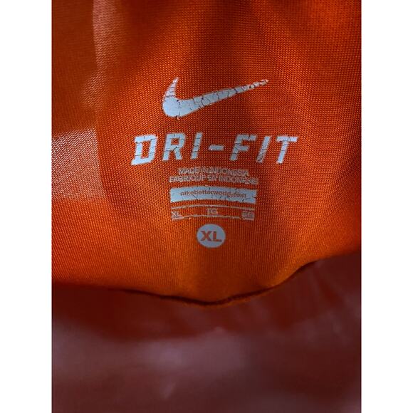 Nike Florida Gators Polo Shirt Mens XL Orange Back hit  Dri Fit Golf Performance - Picture 6 of 12